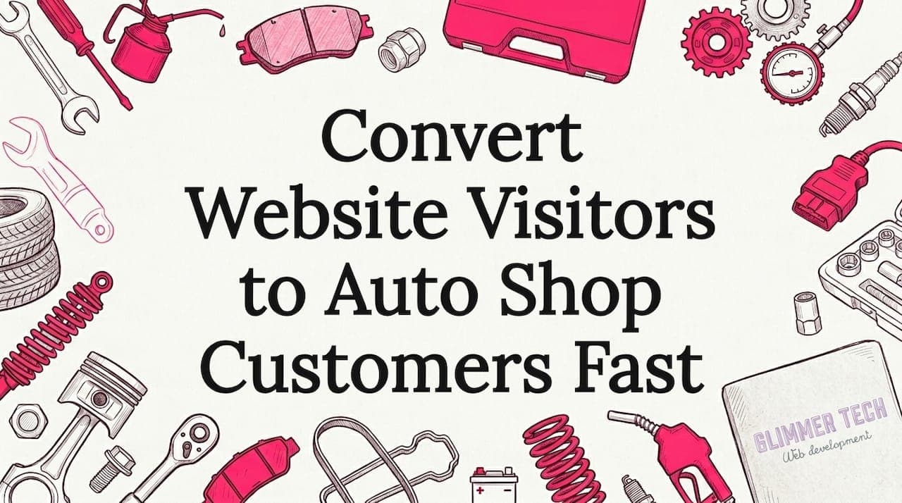 Convert Website Visitors to Auto Shop Customers Fast