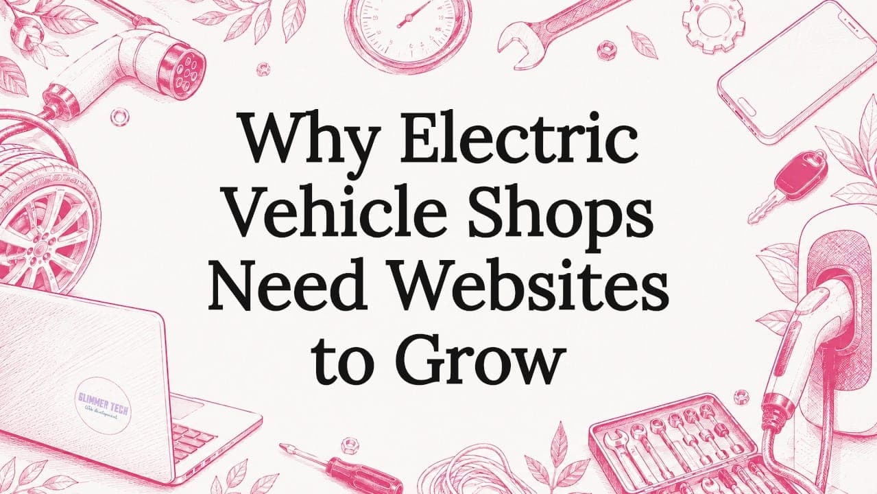 Why Electric Vehicle Shops Need Websites to Grow