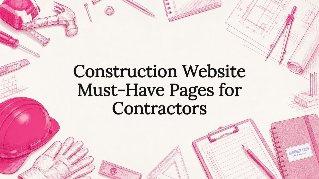 Construction Website Must-Have Pages for Contractors