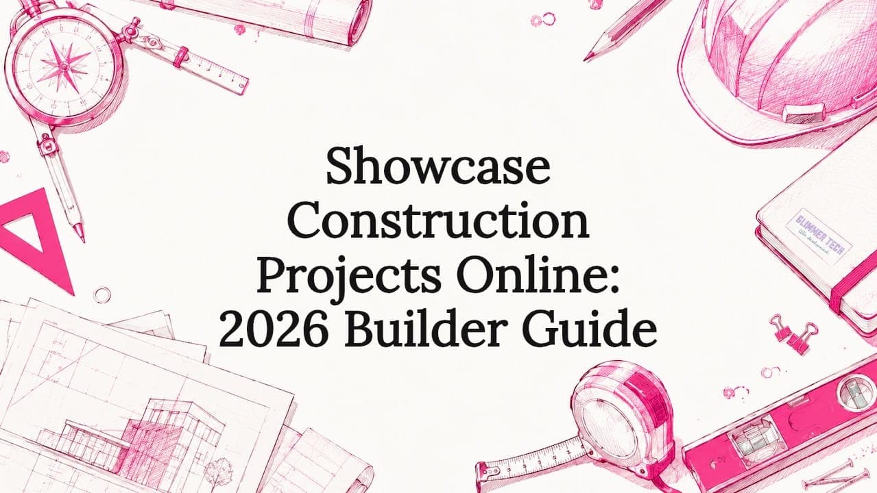 Showcase Construction Projects Online: 2026 Builder Guide